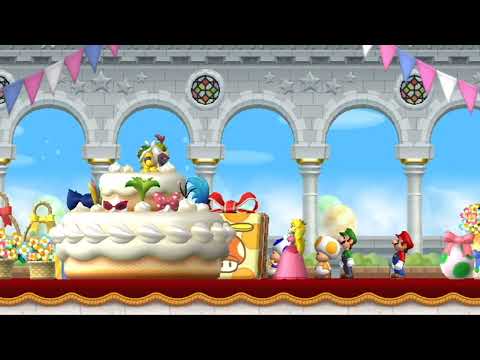New Super Mario Bros Wii Opening Cutscene