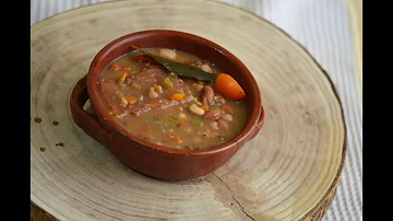 Quanto pesa una porzione di zuppa di legumi?