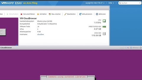 Mobile Remote @ VMware ESXI • ARM #raspberry Pi 4 | 8GB Ram