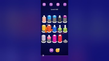 Nut Sort Level 449 Walkthrough | Nuts — Color Sort 449 solution