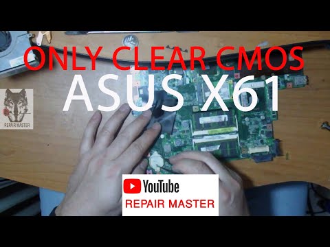 HOW TO FIX ASUS X61 NOT TURN ON AND Disassembly BY REPAIR MASTER FREE LEARNING