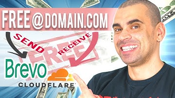 FREE Custom Email domain with Brevo and Cloudflare! (Beginner Friendly Step-by-Step tutorial)