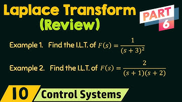 Review van Laplace Transform (Deel 6)