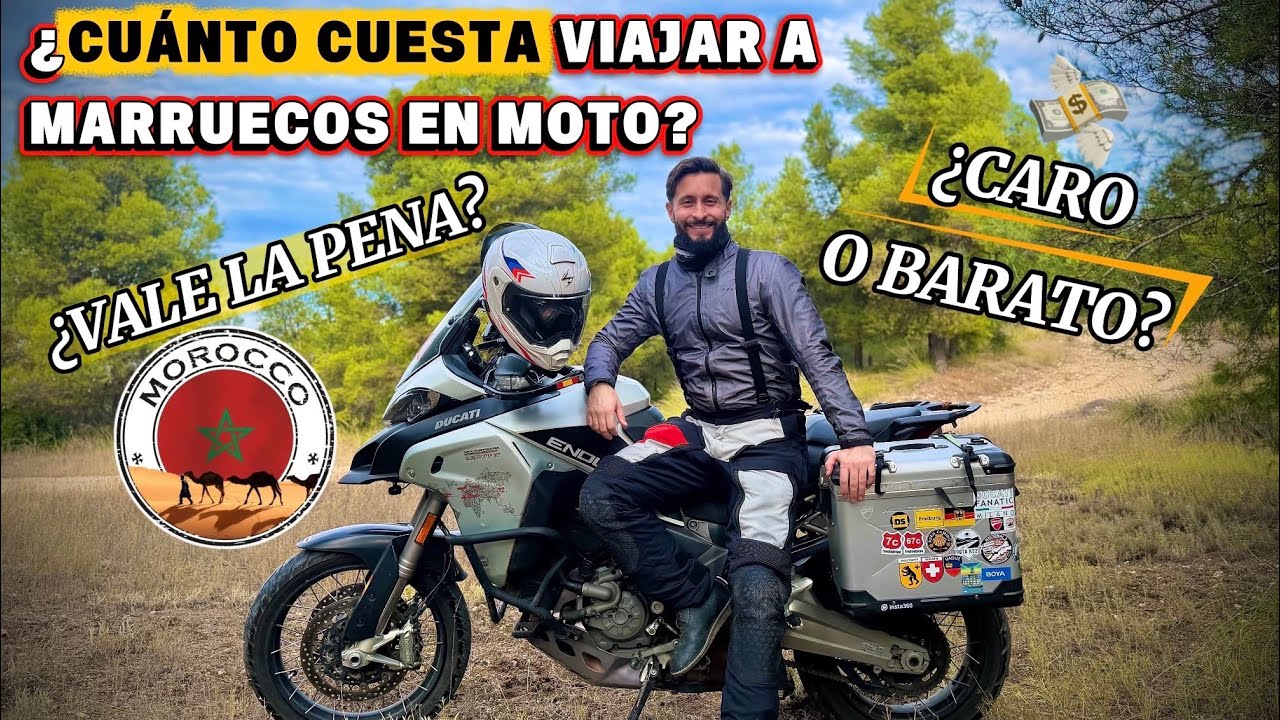 ¿Cuánto cuesta viajar a Marruecos en moto durante 7 días? 💸🏍️ 