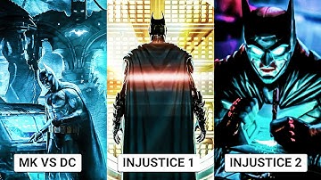 [ 2008 - 2017 ] Batman Ending Evolution - MK vs DC - Injustice 1 - Injustice 2