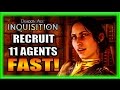 Dragon Age Inquisition Guides - Get 11 Agents FAST! Tips and Tricks