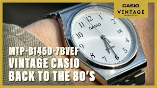 Unboxing The Casio Vintage MTP-B145D-7BVEF - YouTube