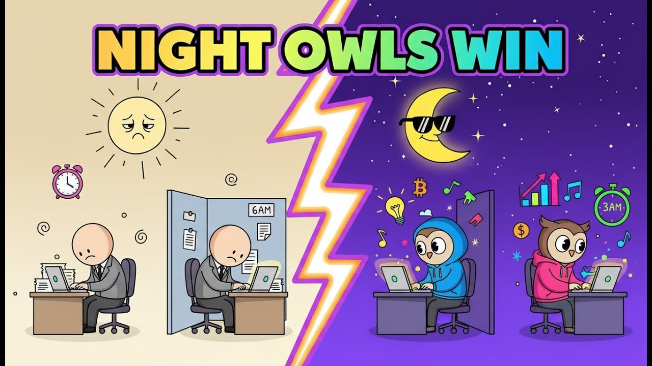 The 3am Rule: How Night Owls Build Wealth Faster Than Early Birds