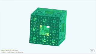 Cubo fractal - Fractal cube