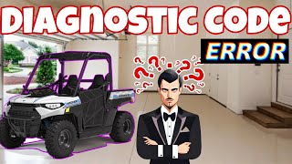 Polaris Ranger Diagnostic Code 65590, 65592 | How to over take these Error Code? #utv #error #code
