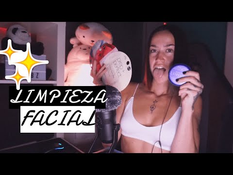 ASMR✨Limpieza FACIAL, UÑAS​💅🏻​ y MAQUILLAJE💄​ divino para TI