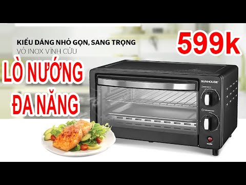 Lò nướng điện đa năng SUNHOUSE CHÍNH HÃNG | Giá 599k (Miễn phí ship, thanh toán khi nhận hàng)