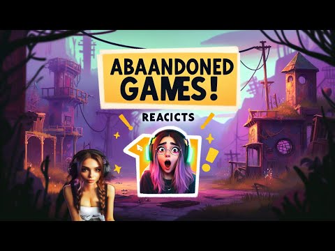 Exploring Abandoned Games From My Childhood | Naia Reacts