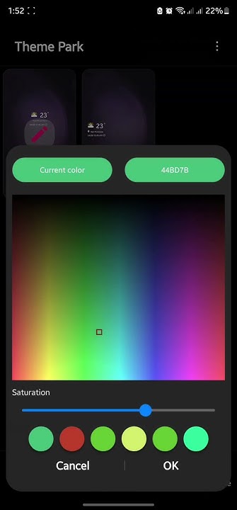 How to change color palette? #shortvideo - YouTube