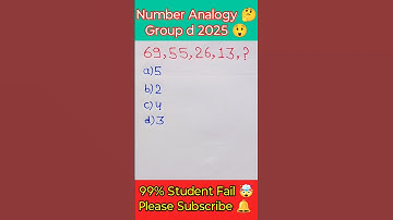 Number Analogy Reasoning Trick | Railway Group d expected #shorts  #ytshorts #groupd #RRBGroupD2025