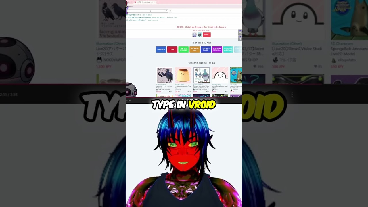 Free VRoid Assets on Booth: Find Amazing Models! 