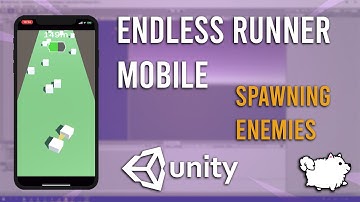 Mobile Endless Runner Spawning Enemies - Unity Tutorial