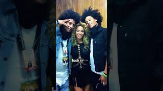Beyoncé only seem to really dance when 'Les-Twins are around, naughty.
