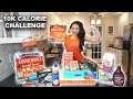 10k Calorie Challenge | Girl VS Food | Epic Cheat Day | Ashley Nocera Rematch