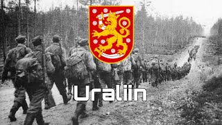 Finnish military song - Uraliin | Субтитры на русском