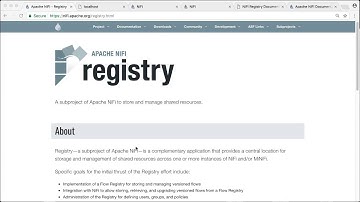 Getting Started with Apache NiFi Registry