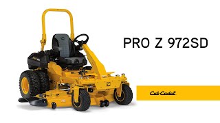 CUB CADET PRO Z 972SD