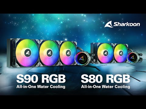 Sharkoon S80 RGB / S90 RGB AIO Water Cooling