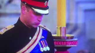HRH The Queen Lying In State - Vigil by the Royal Grandchildren