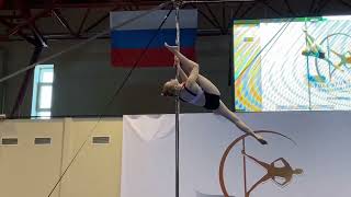 Pole sport kids Russia 13 years old