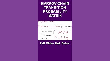 RP&LA| Unit 3| Random Processes|MA3355|Markov Chain in Tamil|Transition Probability Matrix  in Tamil