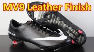 Nike Mercurial Vapor 9 IX Black Pack (Leather Finish) - Unboxing + On Feet