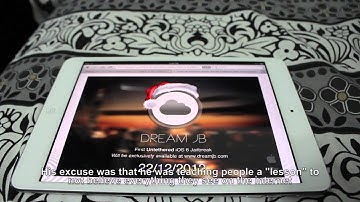 iOS jailbreak 6.0.1 and 6.0.2 iPhone 5 and iPad mini