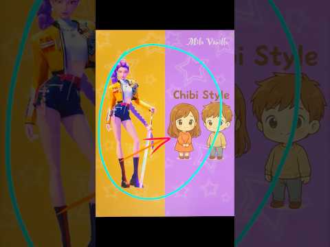 Rumi Kpop Demon Hunters Turned Into Chibi Style Kpopdemonhunters Shortsart