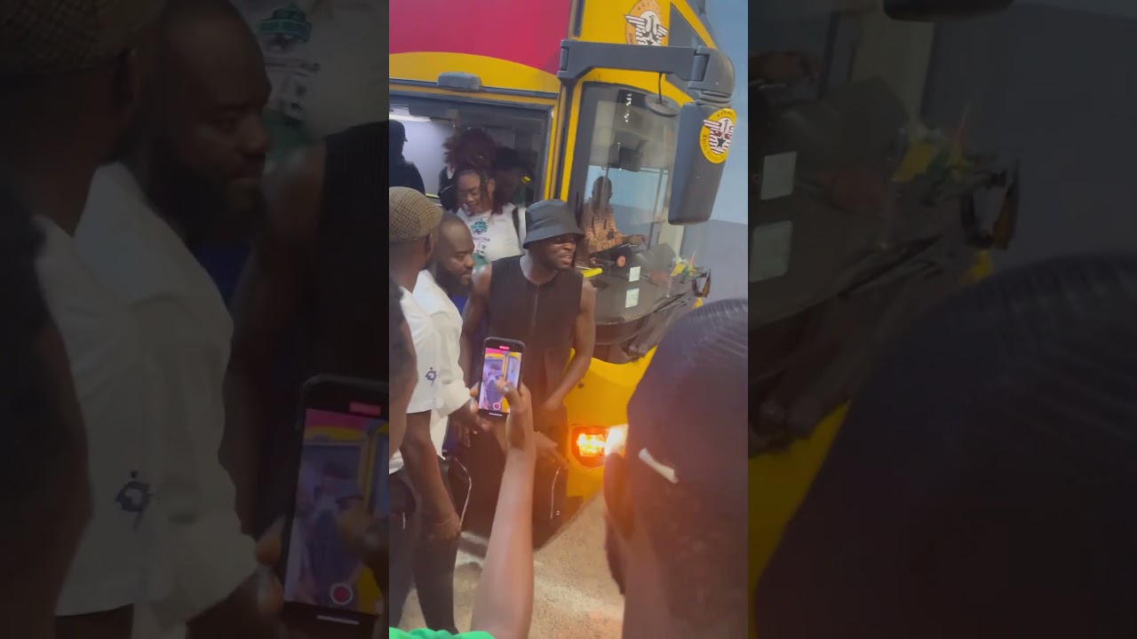 The Stars Arrived At The Venue For The All Star s festival Partey Leads The Way 