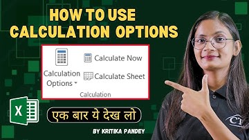 Hoe gebruik je de berekeningsopties in Excel? | Nu berekenen & Werkblad berekenen | Computer Tech Academy
