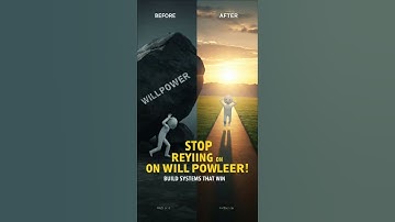 Why Willpower Alone Fails You — The Secret to True Success”