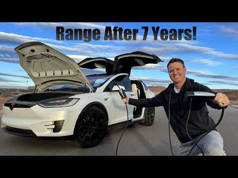 How Much Range does a Tesla Model X have after 7 years?