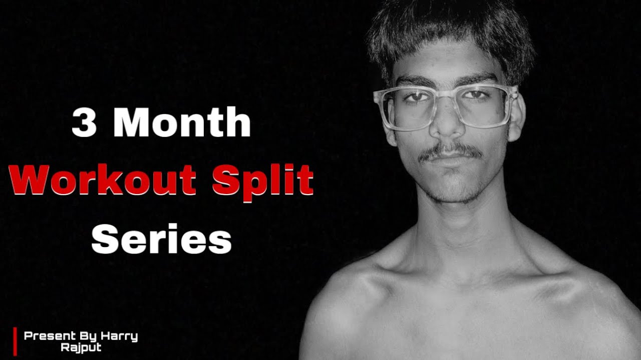 3 Month Workout Split series💪 To change My self 🔥