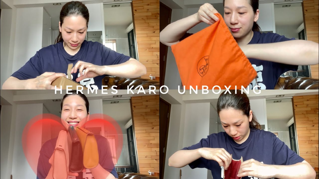 Hermes Karo GM unboxing - YouTube