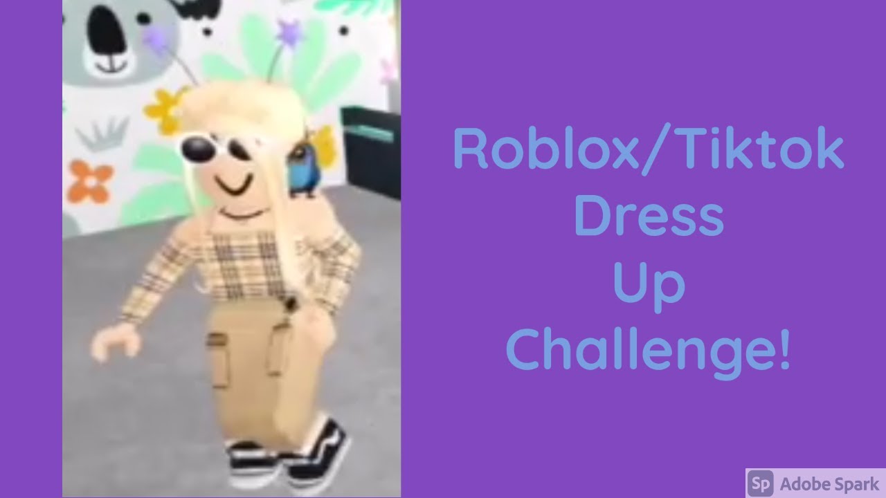 Tiktok Dress Up Challenge Adopt Me YouTube