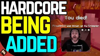 WHEN Is Hardcore Coming To Minecraft Bedrock???