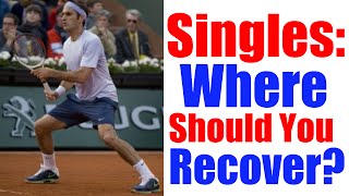 Tennis Strategy | Singles Court Positions