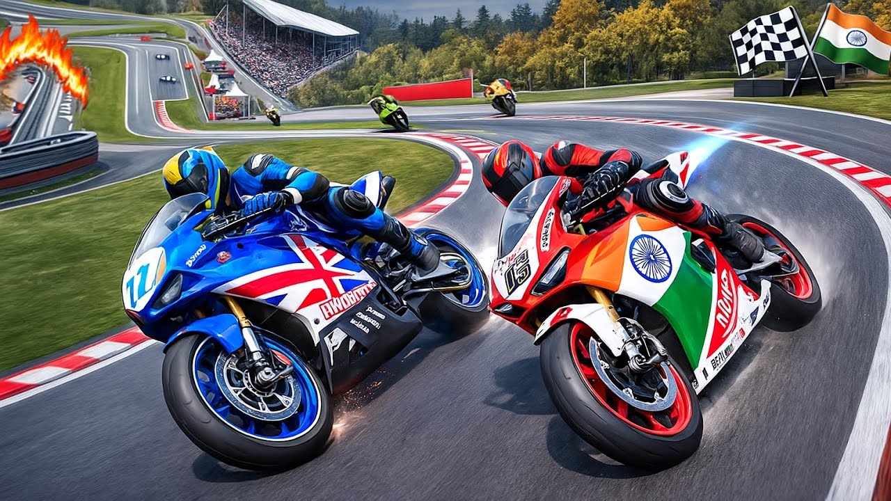  GT bike racing game racing gaming challenge 3D game play all country bike racing game#bikeracing  