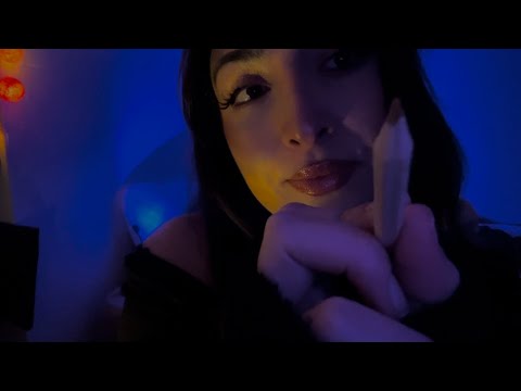 ASMR FR | Je te dessine très proche de toi ☁️ (visuel, tapping et doux chuchotement)