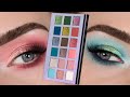 Unearthly cosmetics spring magic eyeshadow tutorials  2 looks 1 palette