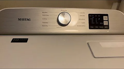 Maytag front load electric dryer model MED6200KW