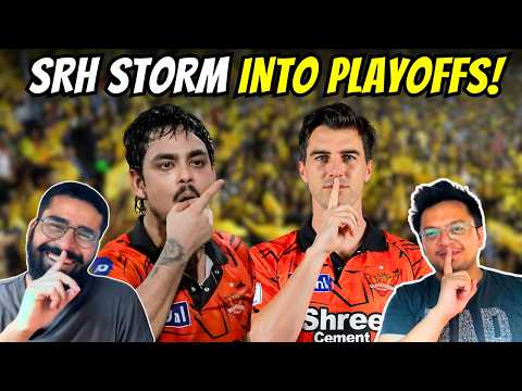 SRH INTO THE PLAYOFFS: KISHAN & CUMMINS SILENCE CHEPAUK 🔥