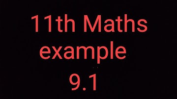 11TH MATHS/EXAMPLE 9.1/CHAPTER 9/ DIFFERENTIAL CALCULUS- LIMITS AND CONTINUITY (@MATHSSTUDENT )