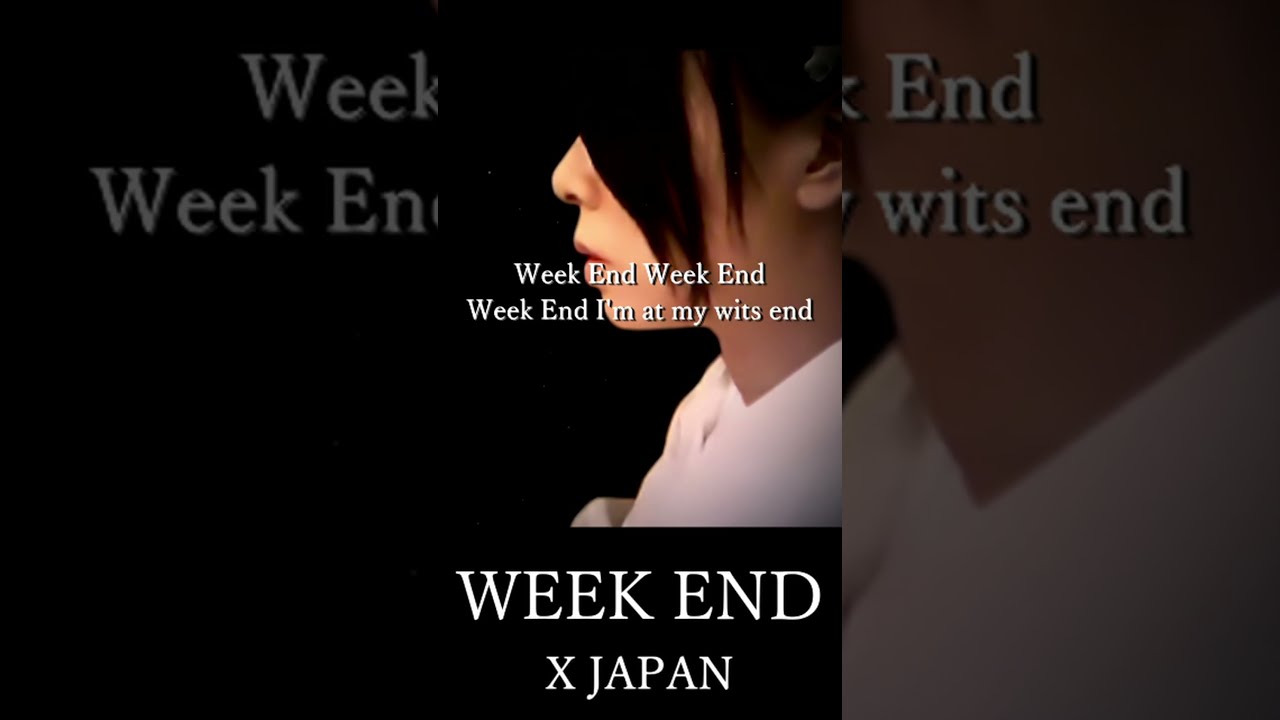 邦楽 weeken' X JAPAN - WEEK END ～'95 TOKYO DOME LIVE VERSION～ #3【Piano