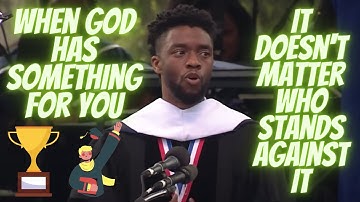 Chadwick Boseman Graduation Speech (Motivational Video)